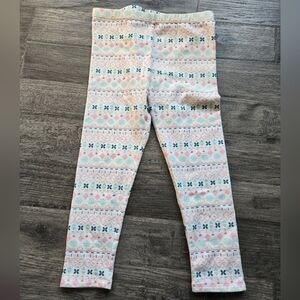 Patterned Kids Fleece Lined Leggings